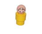 Vintage Fisher Price Little People Big Chunky Yellow Jumbo Boy Figure Toy 1974