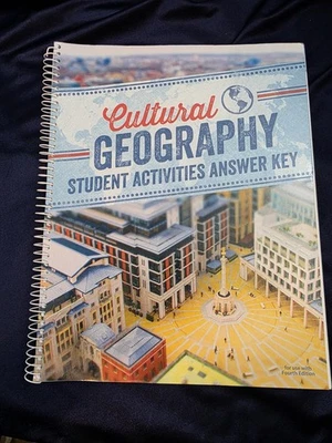 BJU Cultural Geography Student Activities Answer Teacher Key 4th Ed Bob Jones  - Image 1 of 3