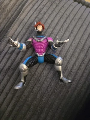 Figura de colección Toy Biz Marvel X-Men GAMBIT Robot Fighters solo 1997 Foto 1 de 4