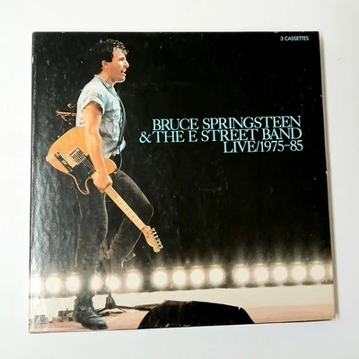 Box Set Cassette Bruce Springsteen Live 1975-1985 & Greetings from Asbury Vinyl - Image 1 of 4