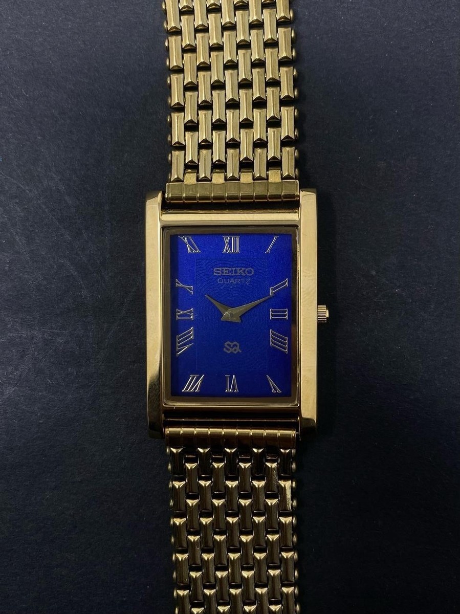 Seiko Gold Plated Band Rectangle Wristwatches | eBay Seiko Gold Plated Band Rectangle Wristwatches | eBay