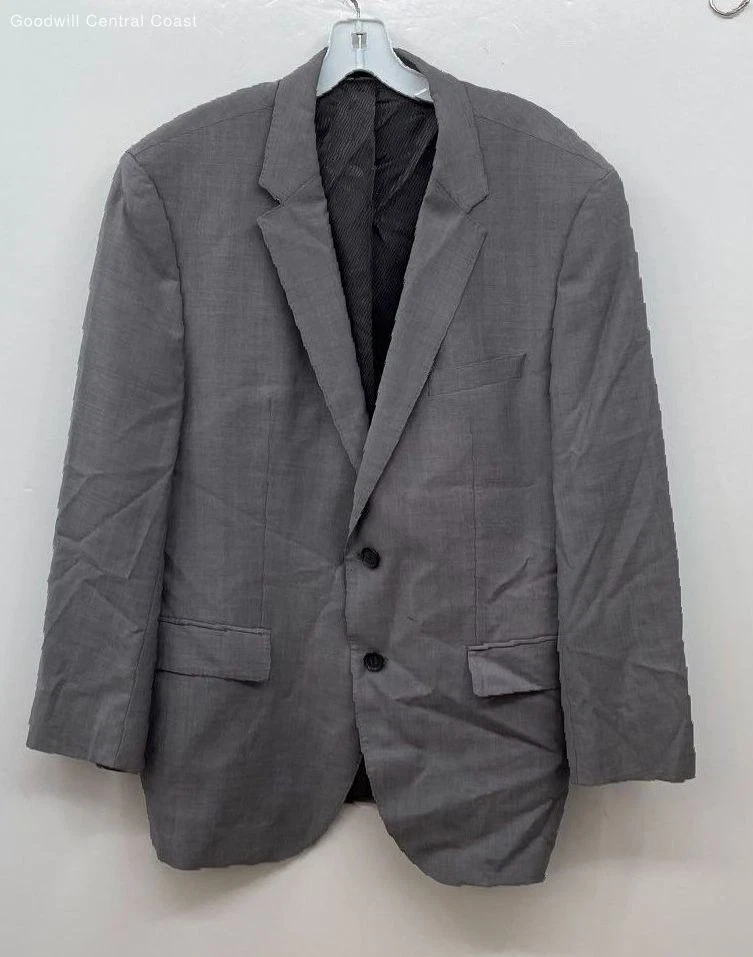Boss Hugo Boss Men's Grey Wool Blazer Jacket - Size 42S - Image 1 of 4