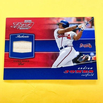 2002 Плей-офф часть игры - материалы Andruw Jones #POG-7 бита (MEM) - Изображение 1 из 2