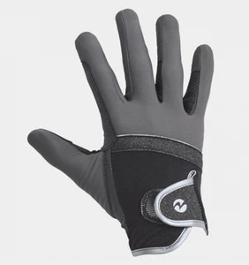 BUSSE Schwarz/Grau M Reithandschuh Lia - Bild 1 von 2
