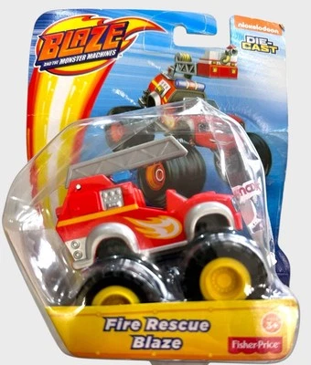Blaze & the Monster Machines FIRE RESCUE BLAZE - Coche de juguete fundido a presión Foto 1 de 2