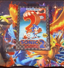 Sonic the Hedgehog 2 - SEGA Genesis - Complete & Tested! CIB - Free Shipping!