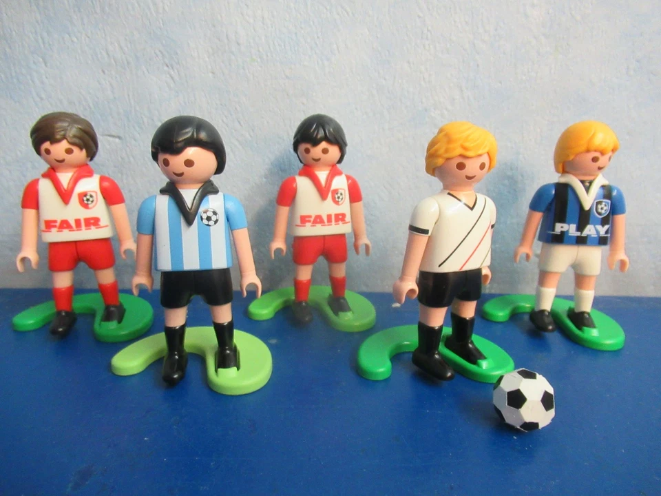 5 x Figuras de futbolistas para 4700 9298 70244 PLaymobil Playmobil 7830 - Imagen 1 de 1