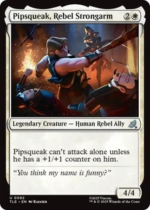 Pipsqueak, Rebel Strongarm U 82 Non-Foil MTG TLE Magic - Picture 1 of 1