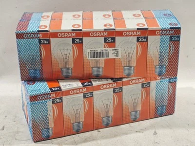 20x Osram E27 25W klar Classic Glühlampe Birne dimmbar Kein LED 220lm NEU & ovp - Bild 1 von 4