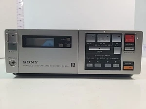 Sony SL2000 Betamax VCR Player Recorder Tuner Timer TT2000 Tested Read Descrip - Picture 1 of 21