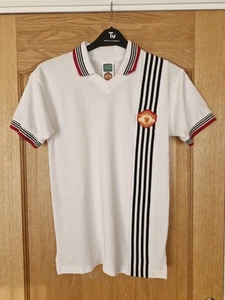 Maglia calcio uomo Manchester United Scoredraw away 1975 taglia small jersey - Foto 1 di 6