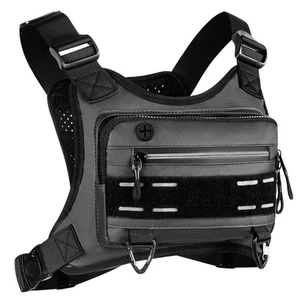 Chest Bag for Men Women, Water-resistant Running Vest with Phone Holder, Adju... - Picture 1 of 7