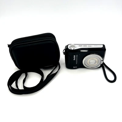 Kodak EasyShare C1450 14.0MP 5x Zoom Digital Camera Black Point & Shoot Tested - Image 1 of 4
