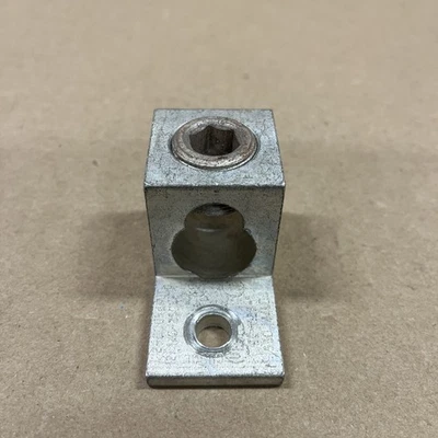 General Electric GE-625-1 Aluminum Terminal Lug 2-600KCMIL (2)1/0-250kcmil CU9AL - Image 1 of 4