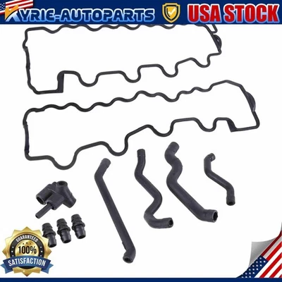 1179901578 1120180182 Valve Cover Gasket Kit For Mercedes-Benz Clk430 1999-2003 - Image 1 of 4