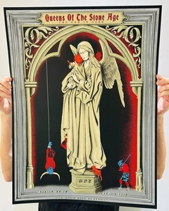 Queens Of The Stone Age Poster 6/11/2025 Boston MA Signed & Numbered #/35 - Picture 1 of 1