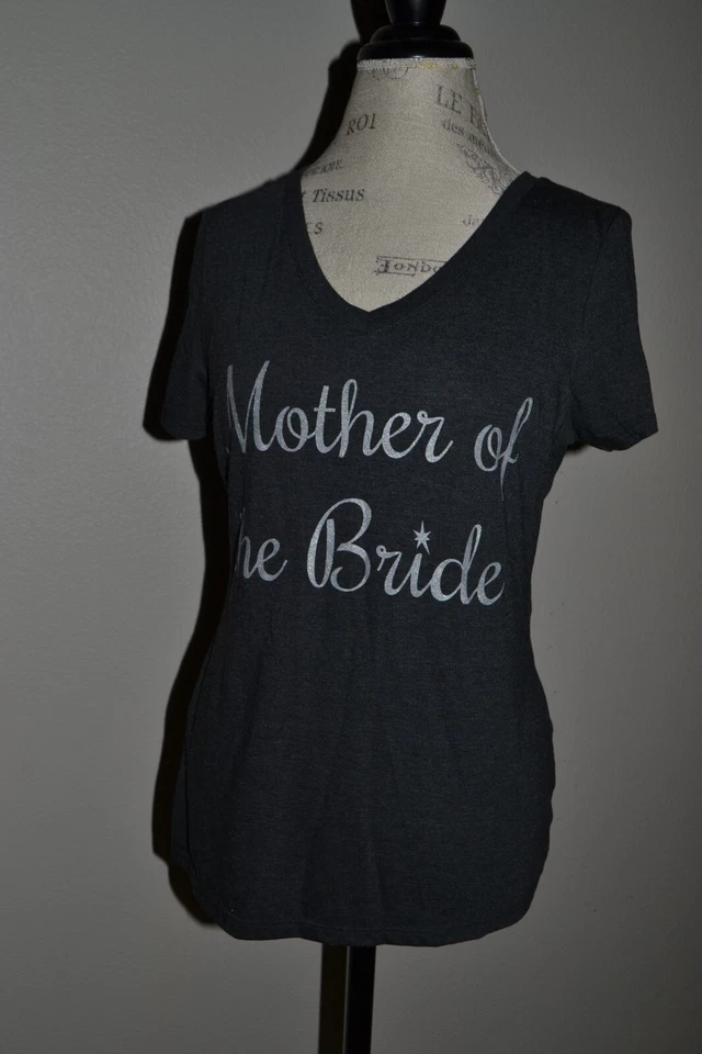 Womens Medium black Mother of the Bride  tee shirt - Image 1 of 1