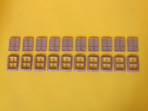 Finestre rettangolari + persiane - HO -1:87 stile Italiano pz.20 - Krea Mod. - Imagen 1 de 1