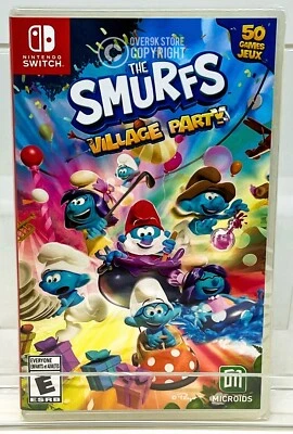 The Smurfs - Village Party - Nintendo Switch - Brand New | Factory Sealed - Image 1 of 4