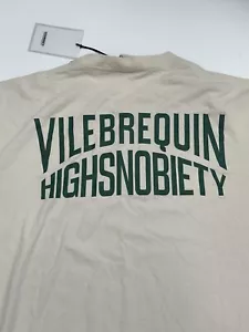 T-Shirt Vilebrequin x Highsnobiety Logo Eierschale Größe XL Neu mit Etikett - Bild 1 von 5