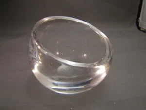 Orreforrs Art Glas kleine Kugelschüssel signiert ?GA 1812 Simon Gate - Bild 1 von 7