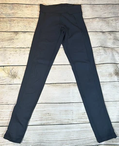 Lululemon Leggings Women's UK 8 US 4 Blue Ankle Zip Excercise Yoga Running - Picture 1 of 14