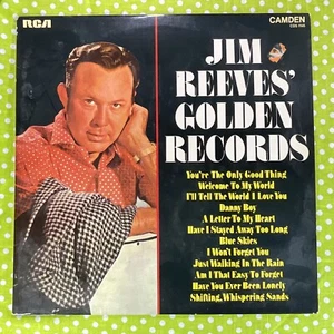 Jim Reeves' Golden Records, Camden CDS 1145 Vinyl LP Record - Picture 1 of 6