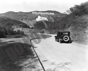 Hollywoodland Sign in 1924 Hollywood California 8x10 Photo - Picture 1 of 1