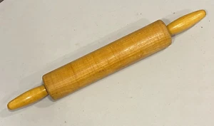 VINTAGE WOODEN ROLLING PIN BALL BEARINGS 16" - Picture 1 of 7