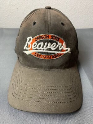 Gorra marrón Oregon State Beavers Jeep Oahu Bowl 1999 Foto 1 de 4