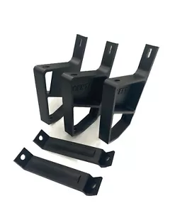 BMW E30 Cow Catcher IS/ES Front Bumper Mounting Bracket Kit with Side Brackets - Picture 1 of 16
