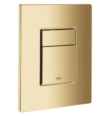 Grohe Skate Cosmopolitan Brushed Cool Sunrise Gold Flush Plate For Wc Frame - Image 1 of 2