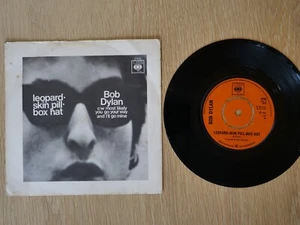Bob Dylan – Leopard-Skin Pill-Box Hat / Most Likely You Go.. 7" Single CBS 2700 - Picture 1 of 2