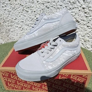 Vans Old Skool Glacier Grey UK Youth Size 1 BNIB - Picture 1 of 12