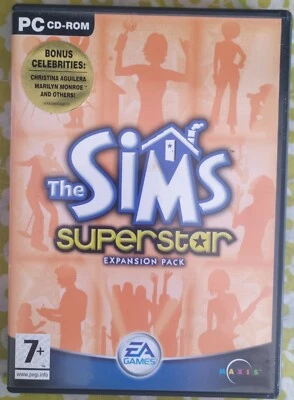 The Sims: Superstar Expansion Pack (PC CD) . With Bonus Celebrities. - Image 1 of 4