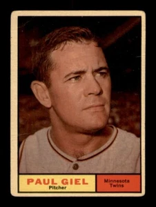 1961 Topps Set Break #374 Paul Giel VG *OBGcards* - Bild 1 von 2