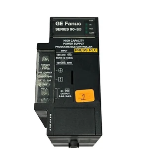 GE Fanuc IC693PWR330F 30W High Capacity Power Supply 120/240VAC 125VDC USA - Picture 1 of 7