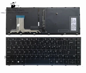 New Original HP ZBook Studio G3 Mobile Workstation Keyboard US Backlit - Picture 1 of 1