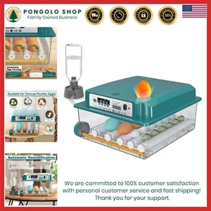 Stable Temperature Egg Incubator 12-16 Eggs with Auto Humidification Feature - Picture 1 of 10