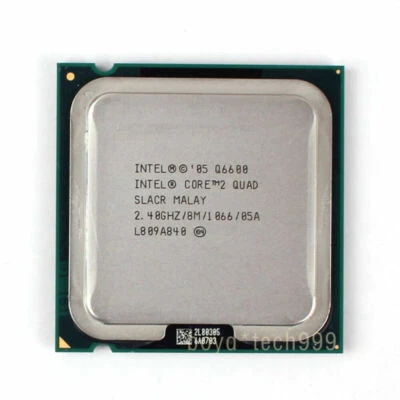 Intel Core 2 Quad Q6600 Quad-Core CPU 2.4 GHz 1066 MHz LGA 775 SLACR SL9UM - Image 1 of 2