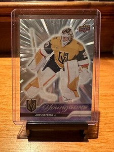 Jiri Patera 2023-24 Upper Deck Young Guns Outburst Silver SP RC #227
