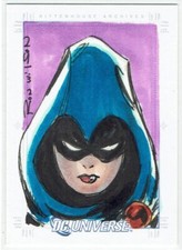 DC Legacy Rittenhouse 2007 Artist Sketch Sketchafex DC Universe Ron Wilson