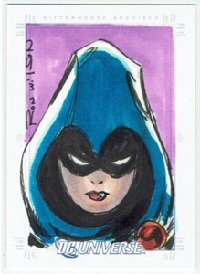 DC Legacy Rittenhouse 2007 Artist Sketch Sketchafex DC Universe Ron Wilson