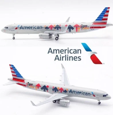 Airbus A321-200 American Airlines "StandUp To Cancer" InFlight 1/200 IF321AA0124 - Immagine 1 di 4