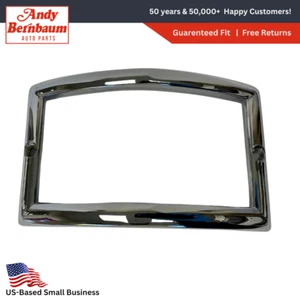 1951-1952 Chrysler New Yorker Left Parking Lamp Light Chrome Bezel 1370122 NOS - Picture 1 of 7