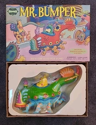 Jim Woodring Mr. Bumper Verde Azul 10” StrangeCo Vinilo Urbano NUEVO EN CAJA Foto 1 de 4