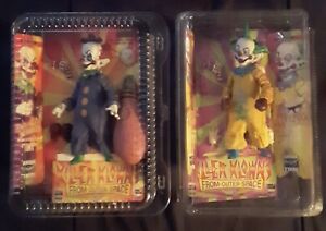 Killer Klowns From Outerspace Figures Shorty and Tiny, Sota Not Neca or Mezco. 