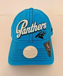 Neu NFL Carolina Panthers New Era 9Twenty Sweet Script Damenmütze verstellbar  - Bild 1 von 9