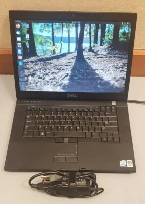 Dell Latitude E6500 Core 2 Duo  2GB RAM 160GB HDD BLUETOOTH WEBCAM BACKLIT  - Image 1 of 4