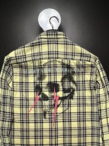 Camisa John Varvatos Star U.S.A. Para Hombres - “Justicia para Todos” - $188 Nueva Con Etiquetas - Imagen 1 de 14